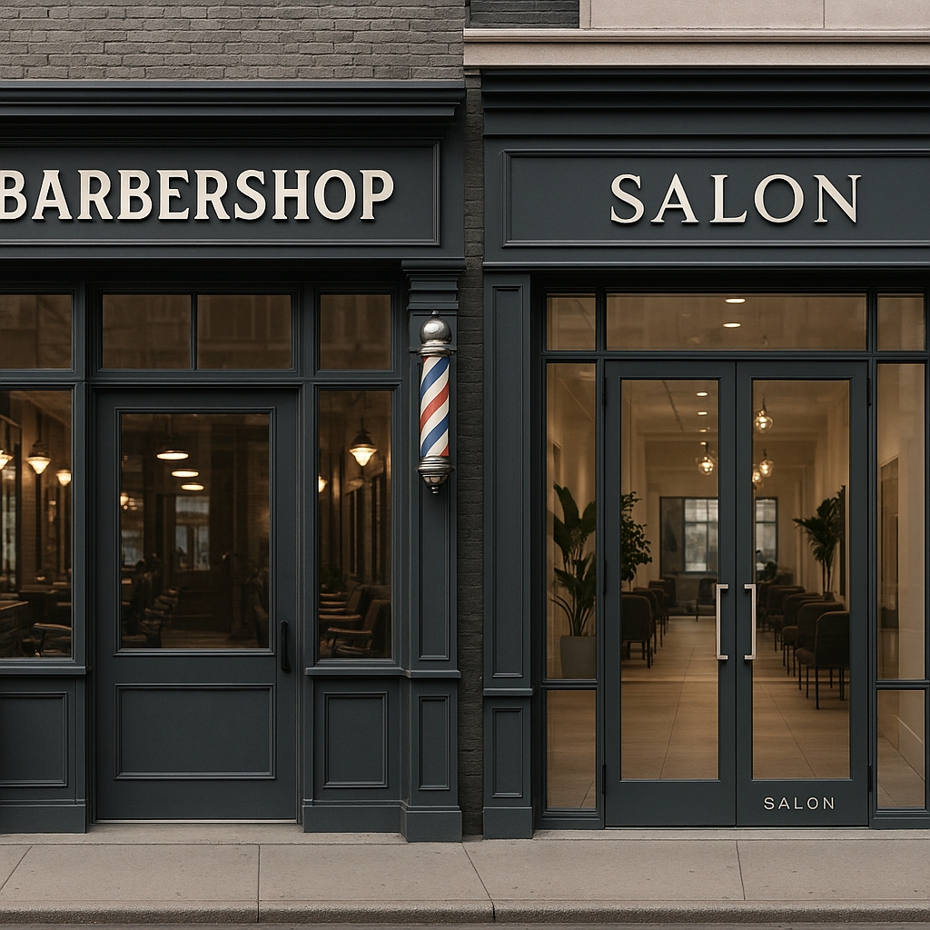 BARBERSHOP OR SALON OR SERVICE BUSINESS